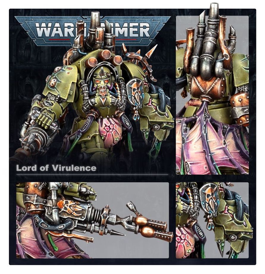 Warhammer 40,000 Death Guard Lord of Virulence