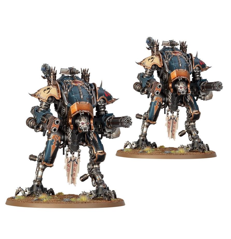 Warhammer 40,000 Chaos Knights War Dog Stalkers/Brigands/Karnivores