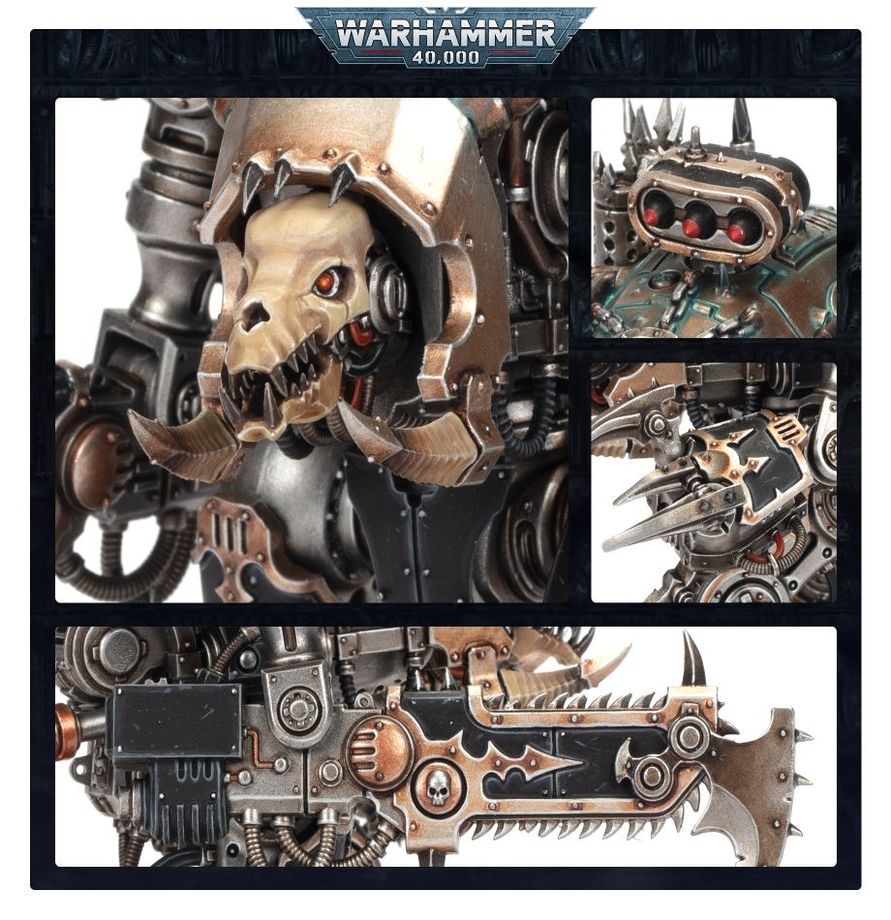 Warhammer 40,000 Chaos Knights War Dog Stalkers/Brigands/Karnivores