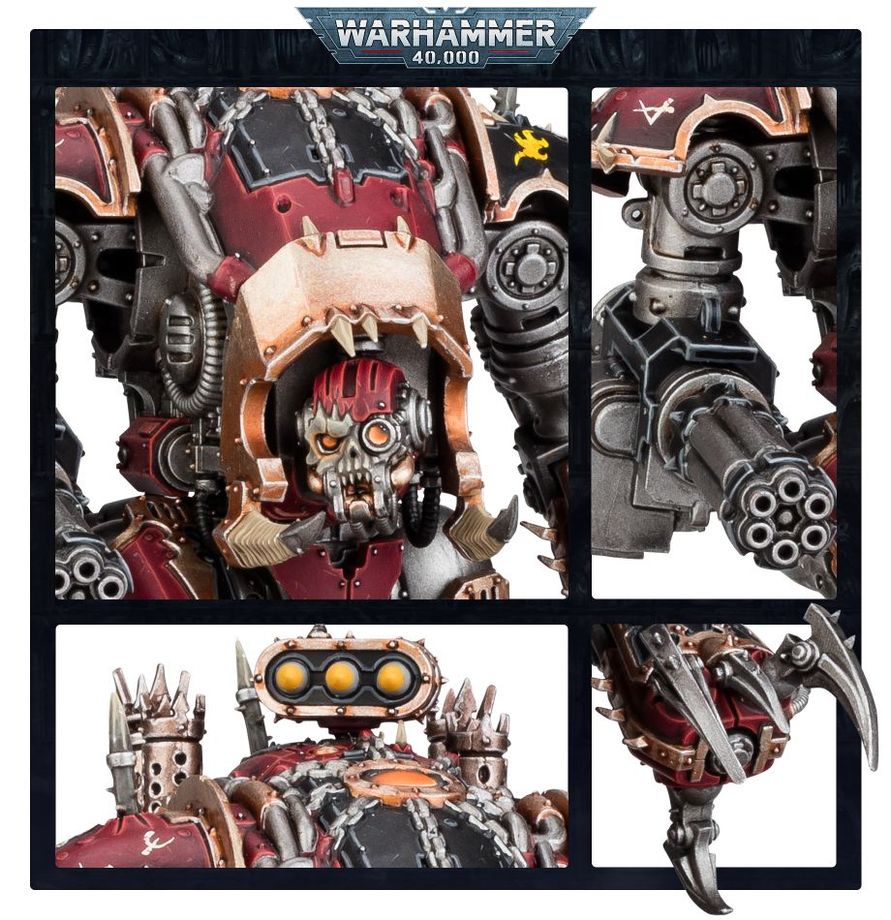 Warhammer 40,000 Chaos Knights War Dog Stalkers/Brigands/Karnivores
