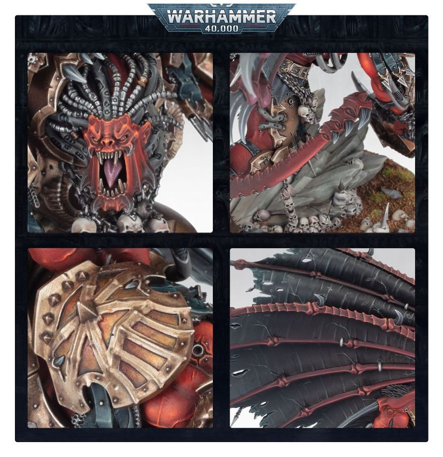 Warhammer 40,000 World Eaters Angron – Daemon Primarch of Khorne