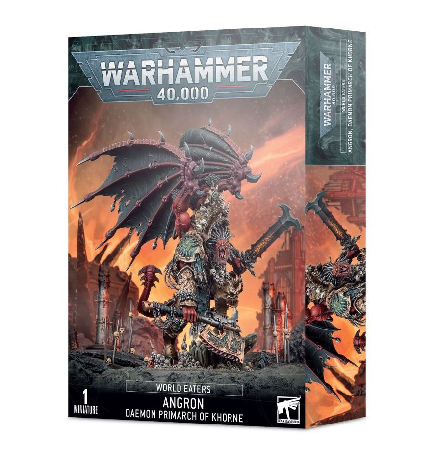 Warhammer 40,000 World Eaters Angron – Daemon Primarch of Khorne