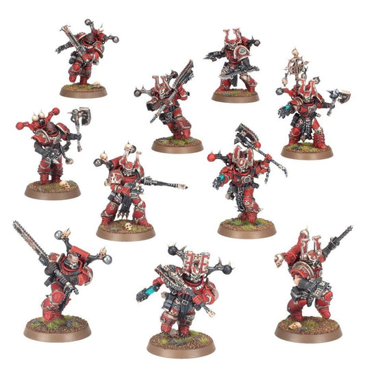 Warhammer 40k World Eaters Khorne Beserkers