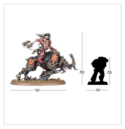 Warhammer 40,000 World Eaters Lord Invocatus/Lord on Juggernaut