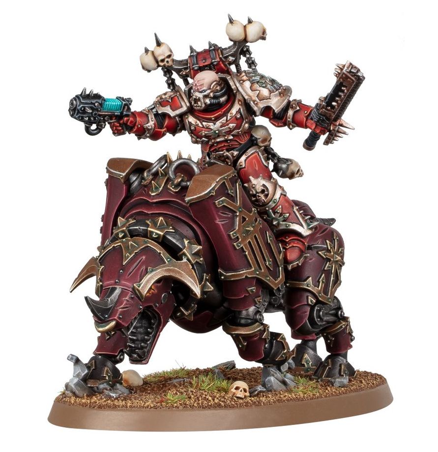 Warhammer 40,000 World Eaters Lord Invocatus/Lord on Juggernaut