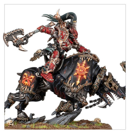 Warhammer 40,000 World Eaters Lord Invocatus/Lord on Juggernaut
