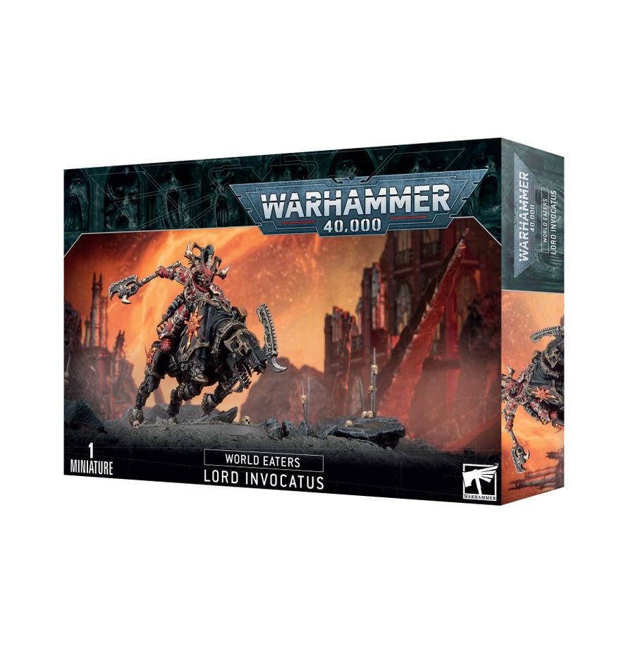 Warhammer 40,000 World Eaters Lord Invocatus/Lord on Juggernaut