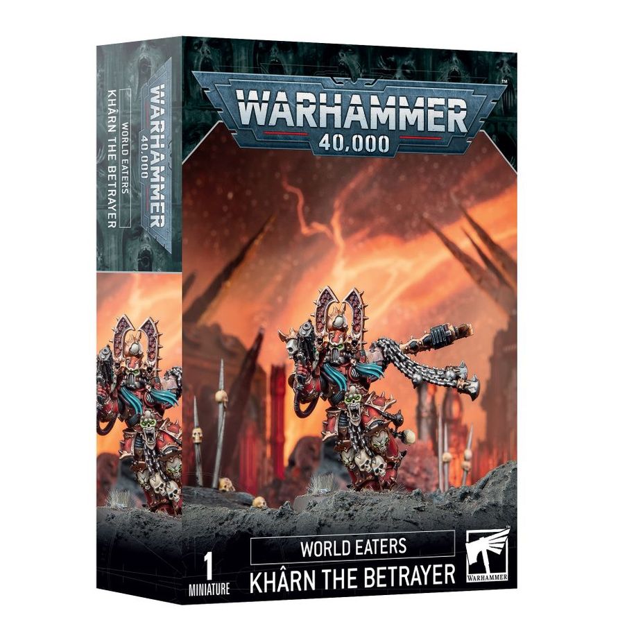 Warhammer 40,000 World Eaters Khârn the Betrayer