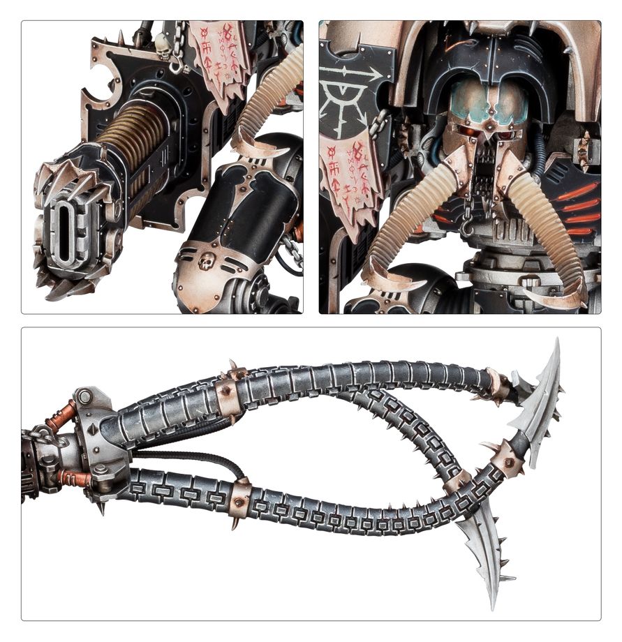 Warhammer 40,000 Chaos Knights Knight Ruinator/Abominant/Rampager/Desecrator