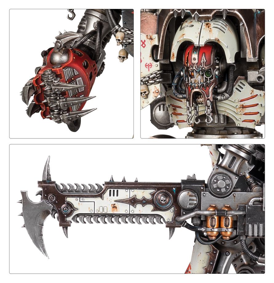 Warhammer 40,000 Chaos Knights Knight Ruinator/Abominant/Rampager/Desecrator