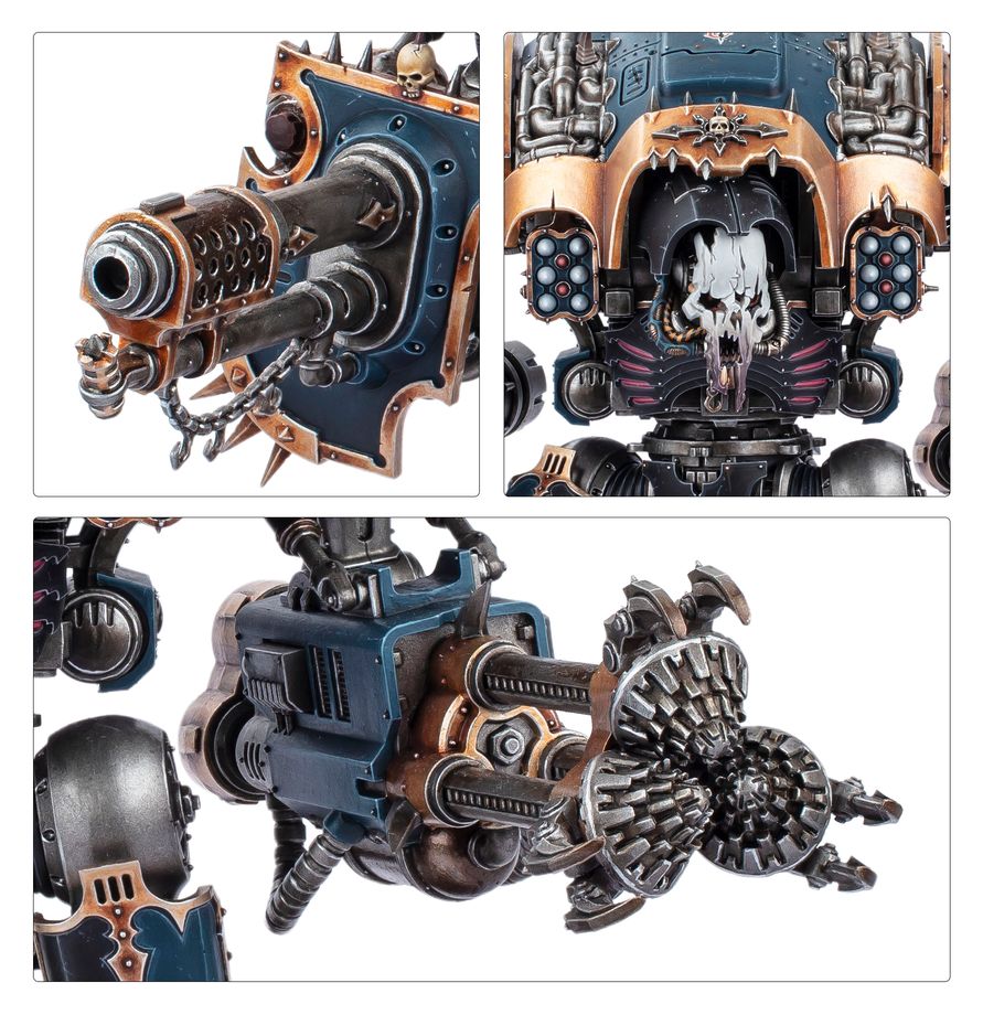 Warhammer 40,000 Chaos Knights Knight Ruinator/Abominant/Rampager/Desecrator