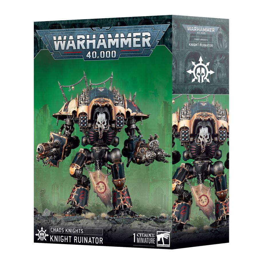 Warhammer 40,000 Chaos Knights Knight Ruinator/Abominant/Rampager/Desecrator