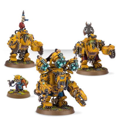 Warhammer 40,000 Orks Meganobz/Big Mek in Mega Armour