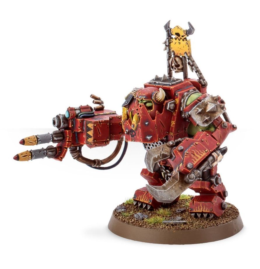 Warhammer 40,000 Orks Meganobz/Big Mek in Mega Armour