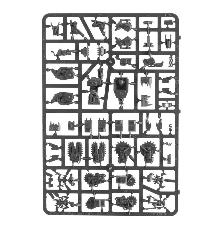 Warhammer 40,000 Orks Meganobz/Big Mek in Mega Armour