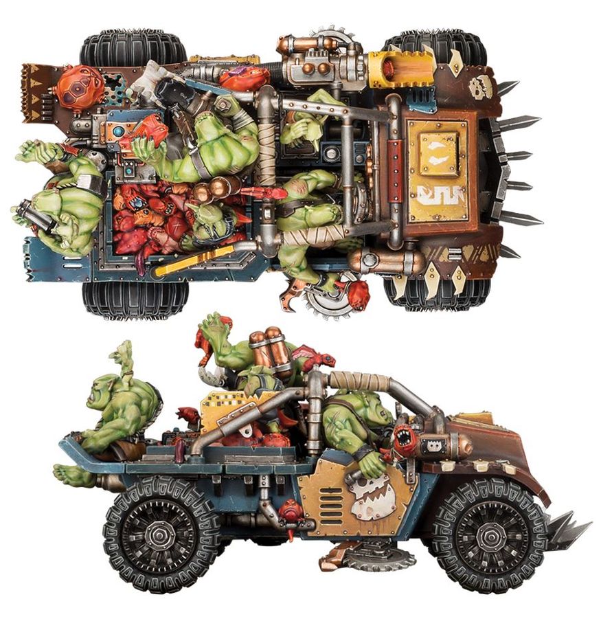 Warhammer 40,000 Orks Rukkatrukk Squigbuggy