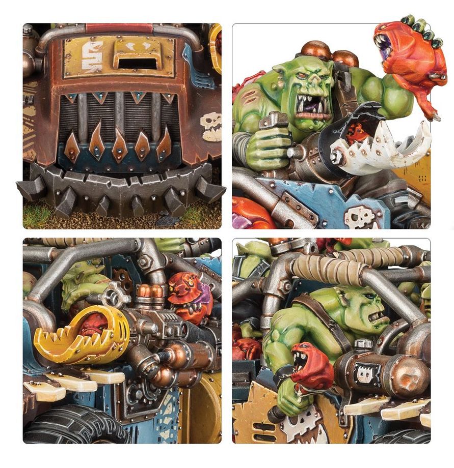 Warhammer 40,000 Orks Rukkatrukk Squigbuggy