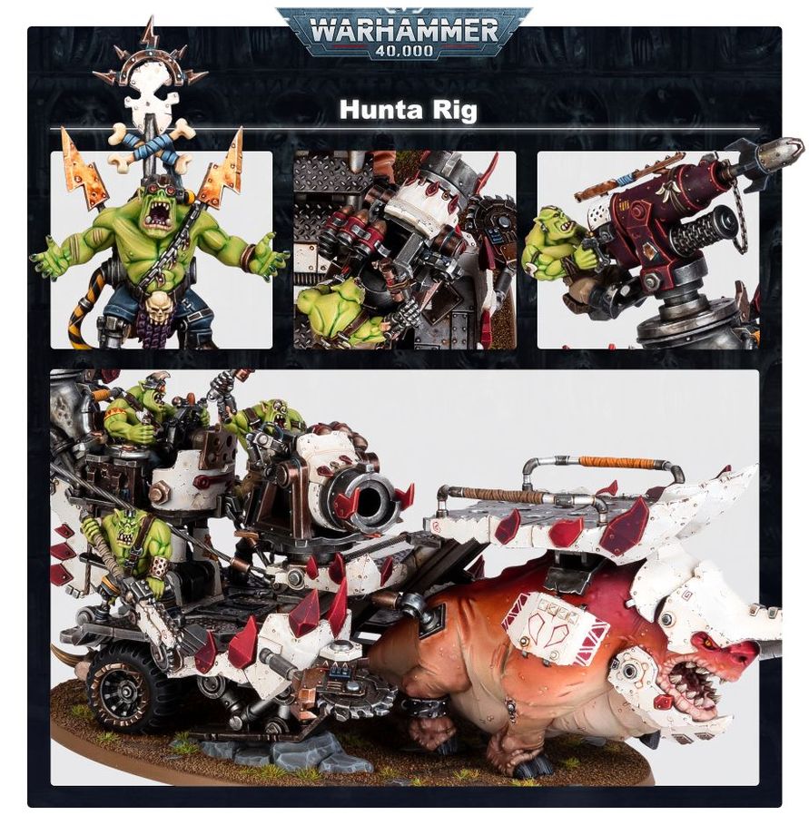 Warhammer 40,000 Orks Kill Rig/Hunta Rig