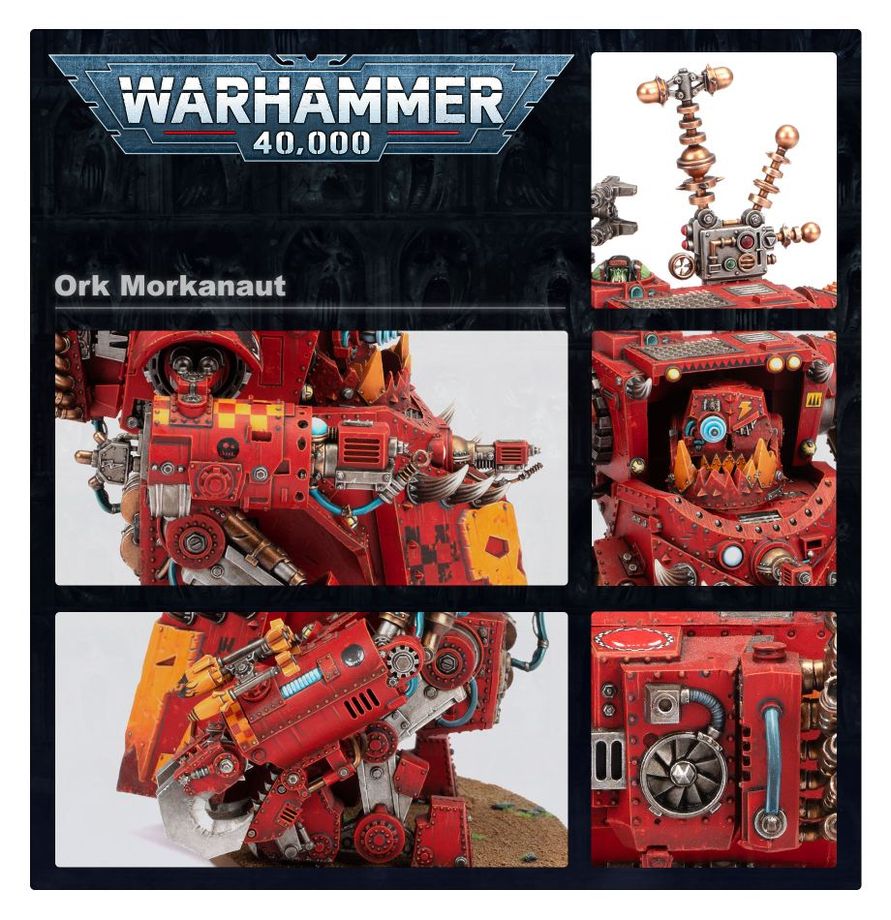 Warhammer 40,000 Orks Morkanaut/Gorkanaut
