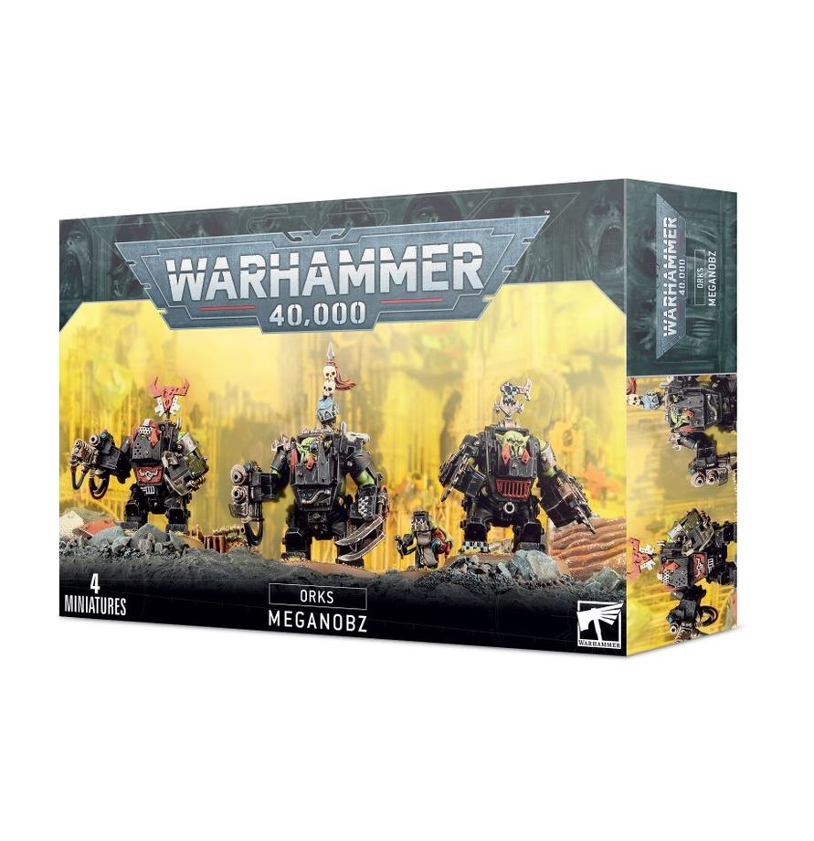 Warhammer 40,000 Orks Meganobz/Big Mek in Mega Armour