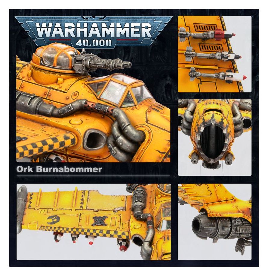 Warhammer 40,000 Orks Dakkajet/Burna-Bommer/Blitza-Bommer/Blastajet
