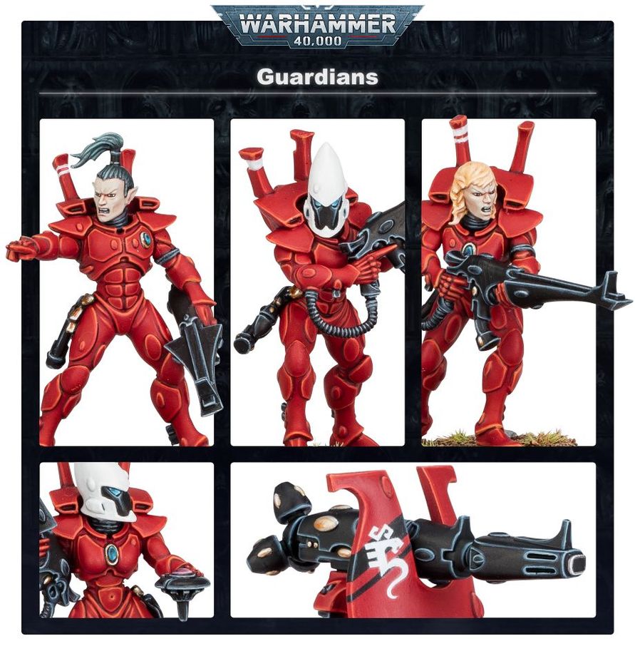 Warhammer 40,000 Aeldari Guardian Defenders/Storm Guardians