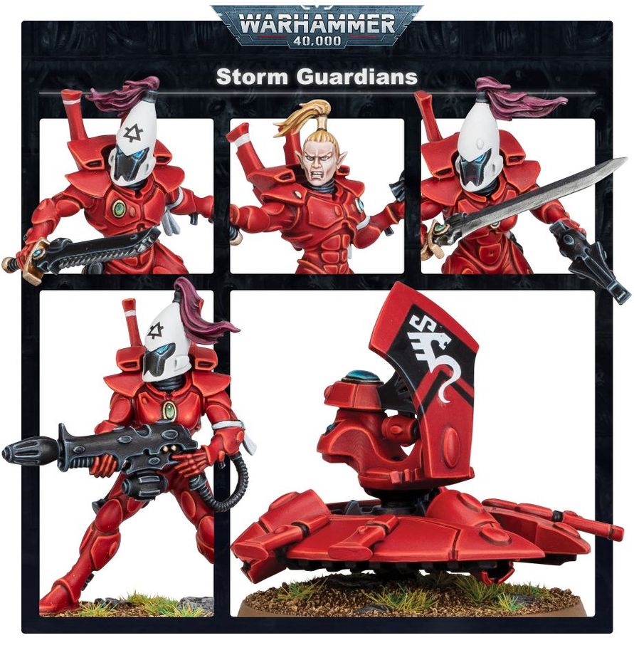 Warhammer 40,000 Aeldari Guardian Defenders/Storm Guardians
