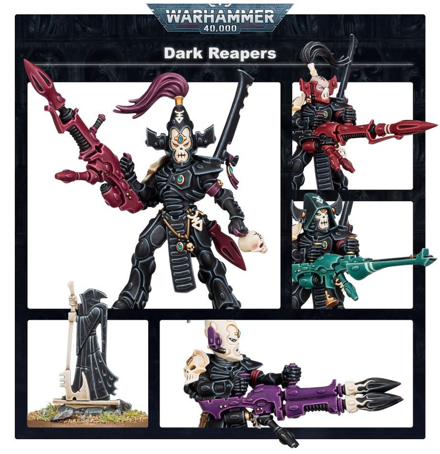 Warhammer 40,000 Aeldari Dark Reapers