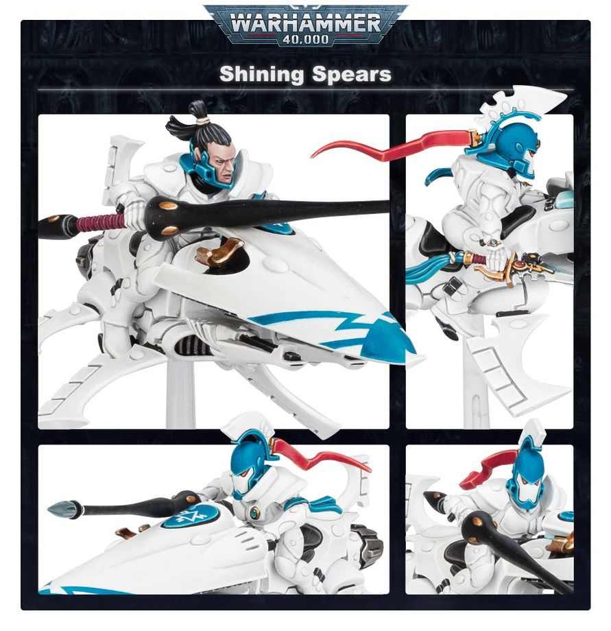 Warhammer 40,000 Aeldari Shining Spears