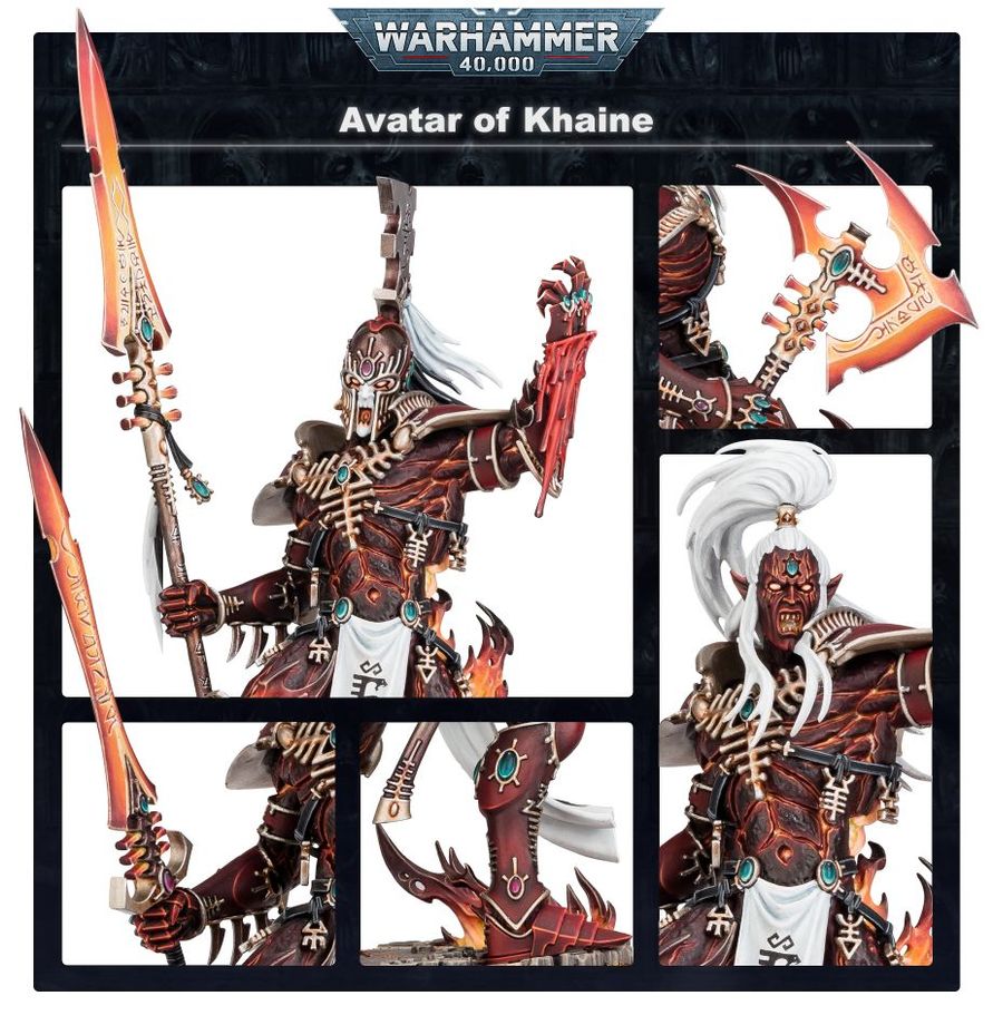 Warhammer 40,000 Aeldari Avatar of Khaine