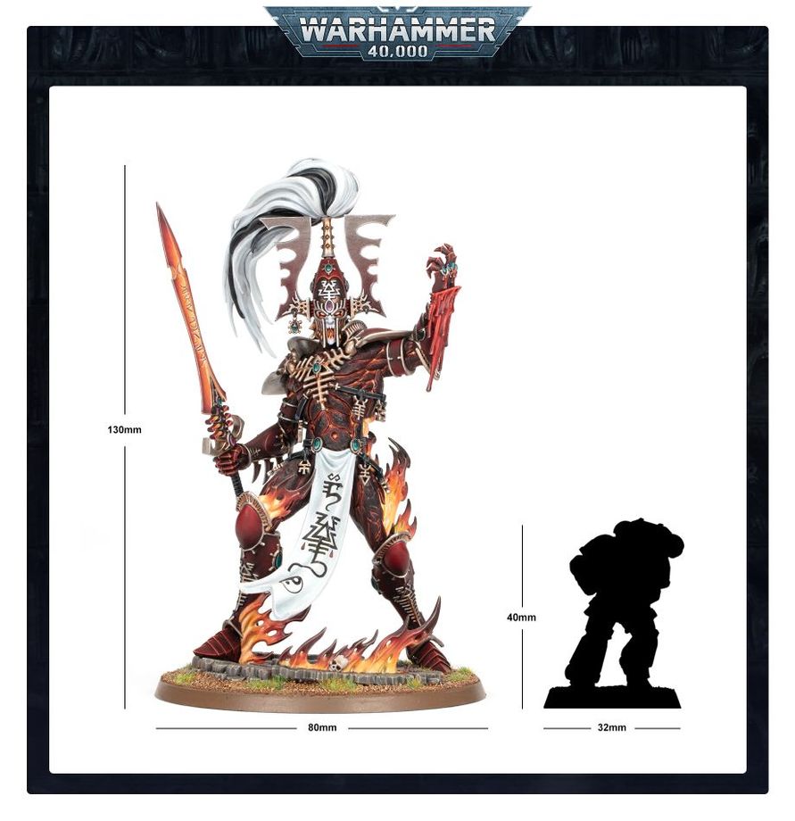 Warhammer 40,000 Aeldari Avatar of Khaine
