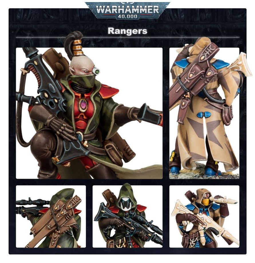 Warhammer 40,000 Aeldari Rangers