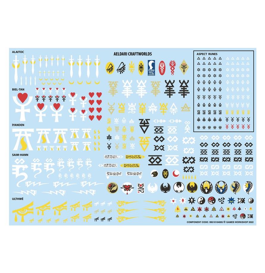 Warhammer 40,000 Aeldari Wave Serpent/Falcon