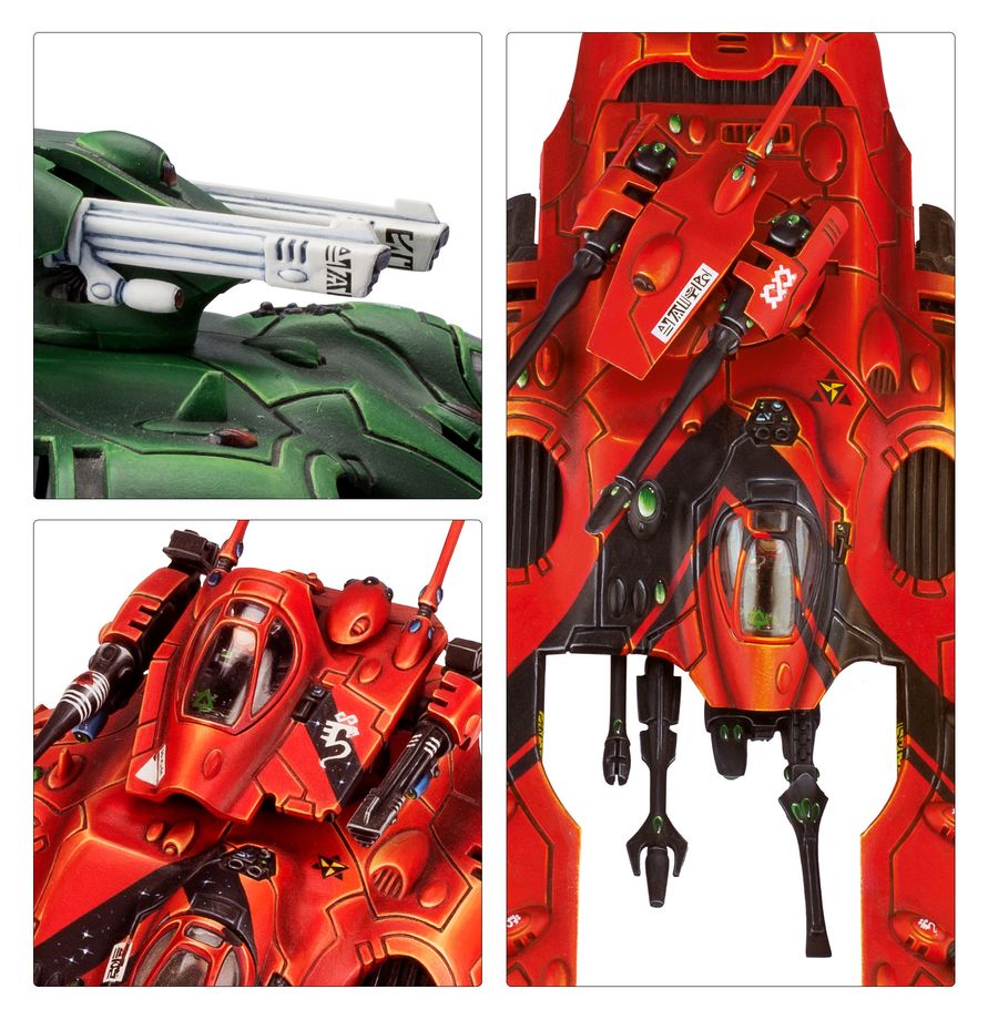 Warhammer 40,000 Aeldari Wave Serpent/Falcon