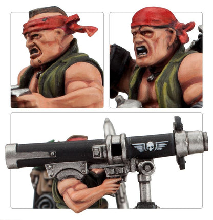 Warhammer 40,000 Astra Militarum Catachan Heavy Weapons Squad