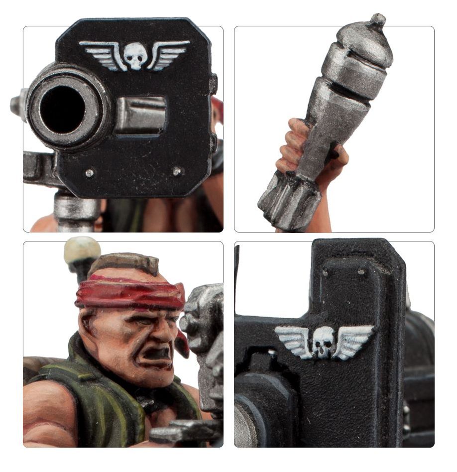 Warhammer 40,000 Astra Militarum Catachan Heavy Weapons Squad