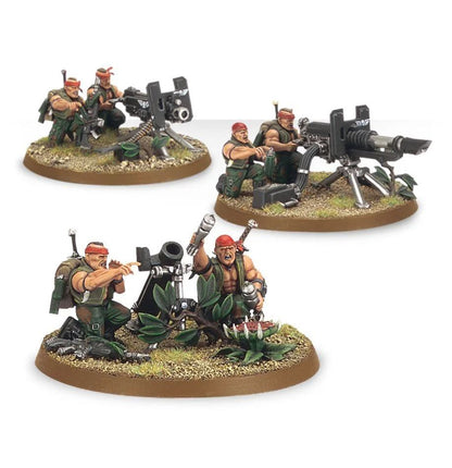 Warhammer 40,000 Astra Militarum Catachan Heavy Weapons Squad