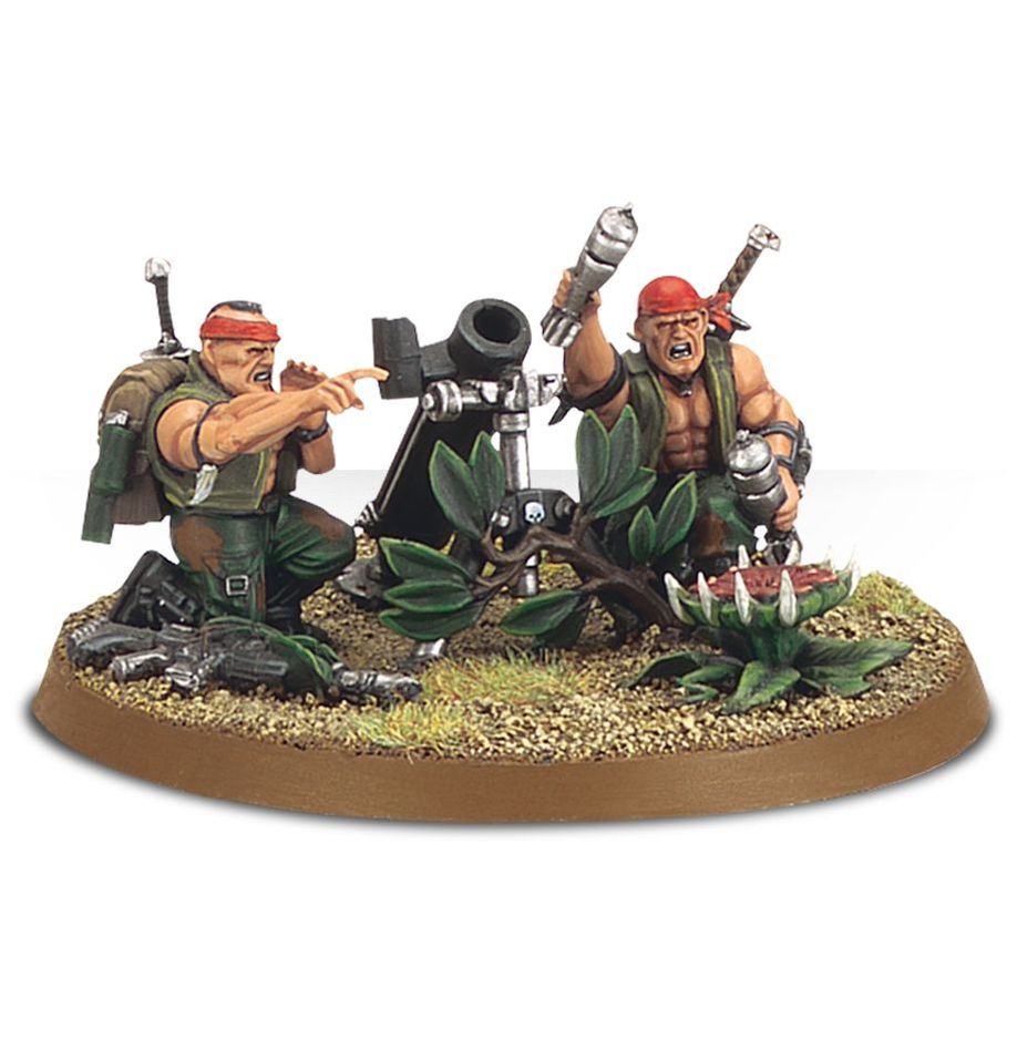 Warhammer 40,000 Astra Militarum Catachan Heavy Weapons Squad