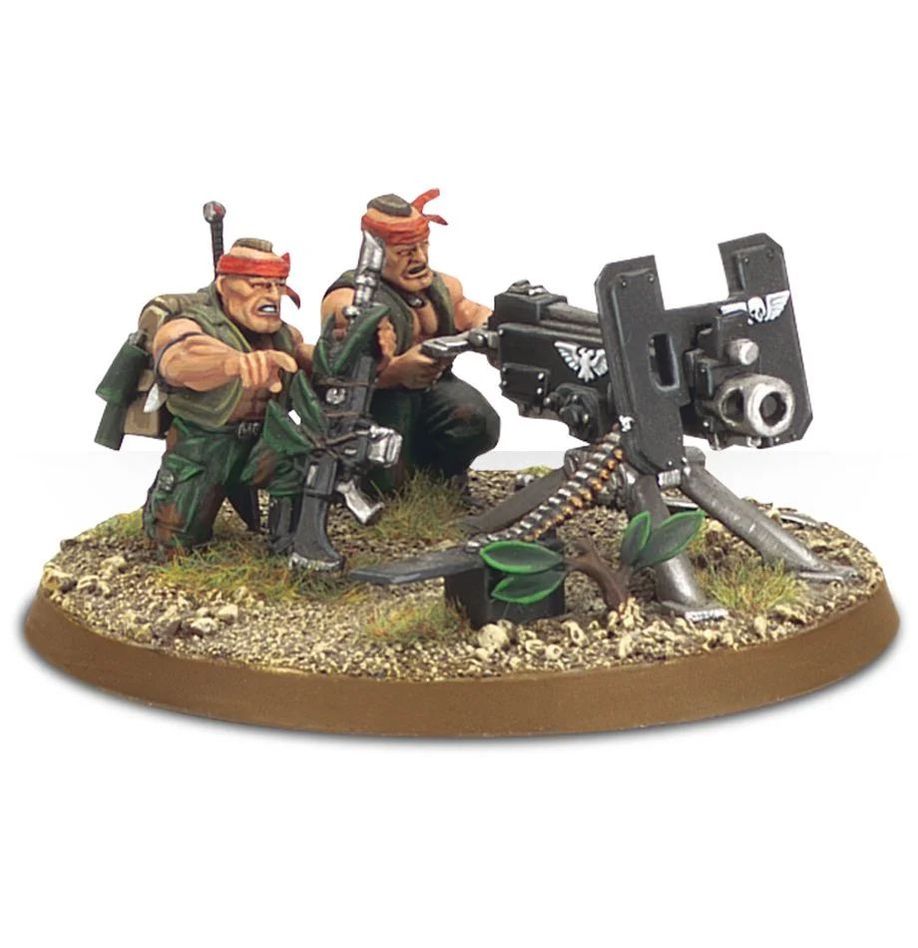 Warhammer 40,000 Astra Militarum Catachan Heavy Weapons Squad