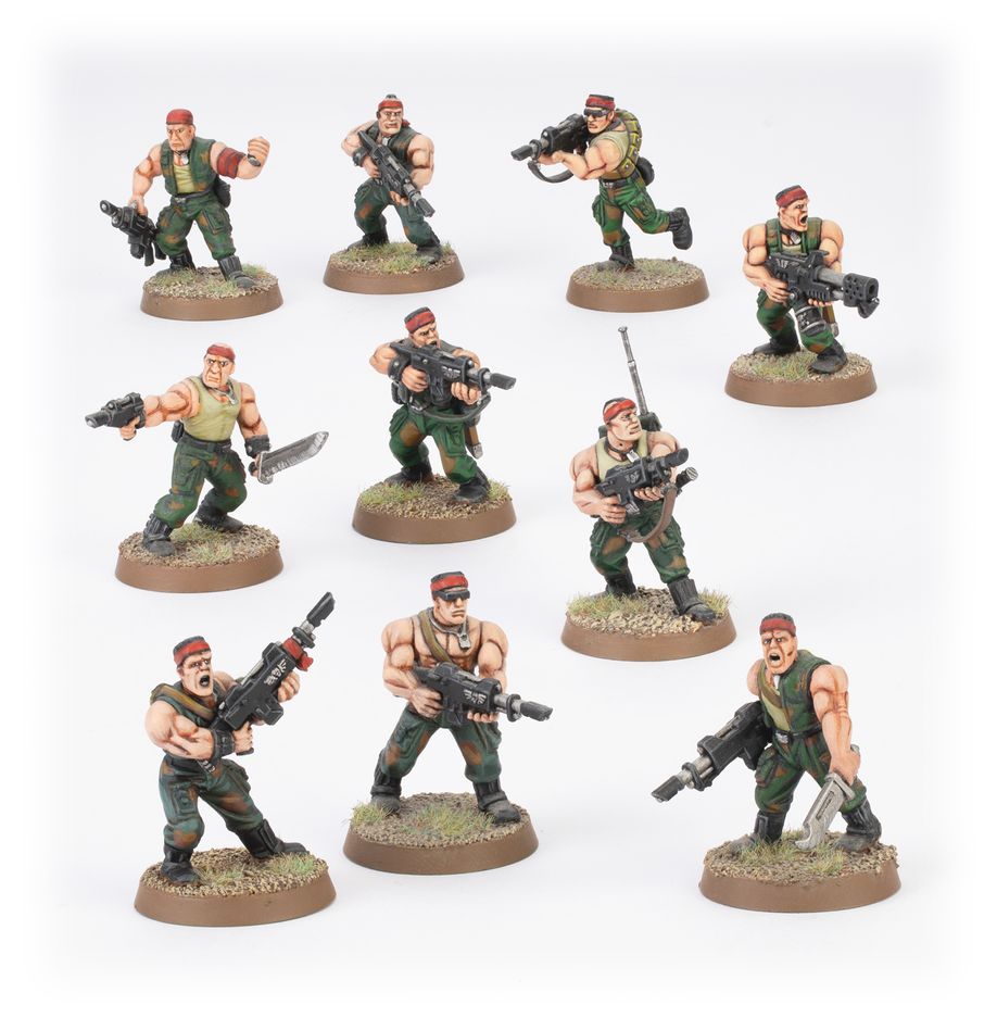Warhammer 40,000 Astra Militarum Catachan Jungle Fighters