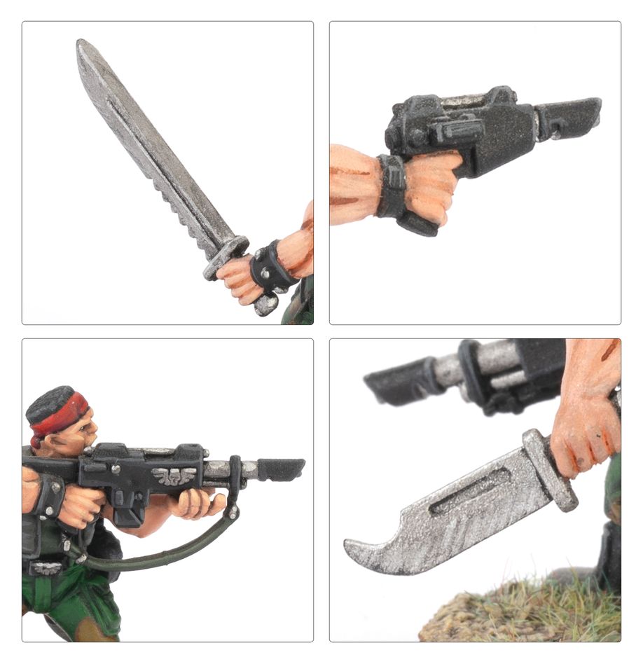 Warhammer 40,000 Astra Militarum Catachan Jungle Fighters