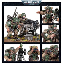 Warhammer 40,000 Astra Militarum Cadian Heavy Weapons Squad