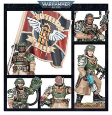 Warhammer 40,000 Astra Militarum Cadian Command Squad