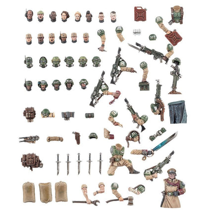 Warhammer 40,000 Astra Militarum Cadian Upgrades
