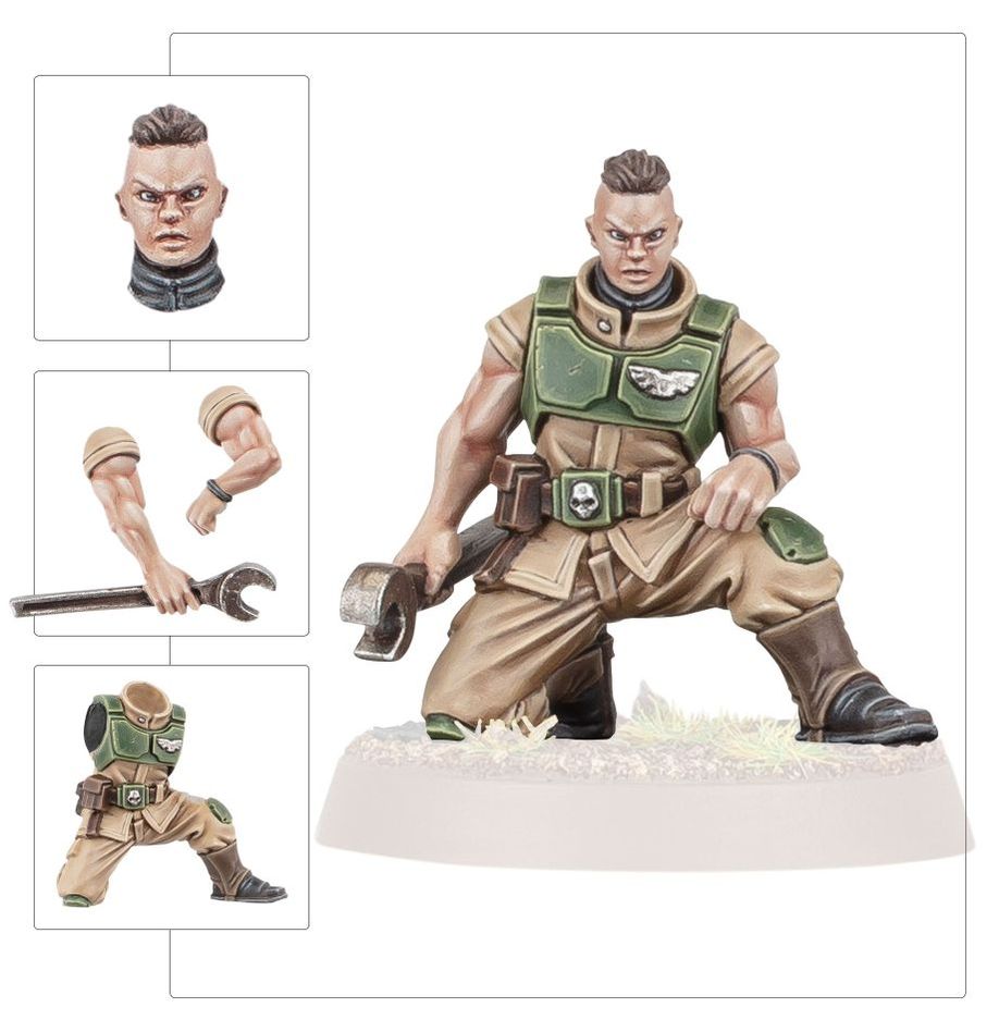 Warhammer 40,000 Astra Militarum Cadian Upgrades