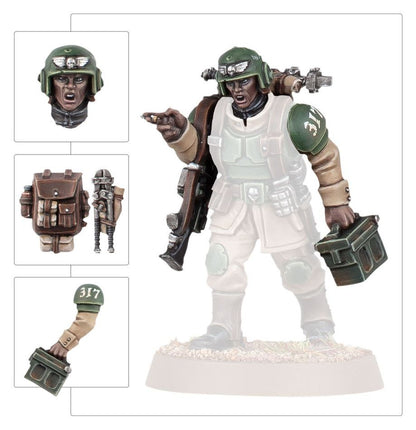 Warhammer 40,000 Astra Militarum Cadian Upgrades