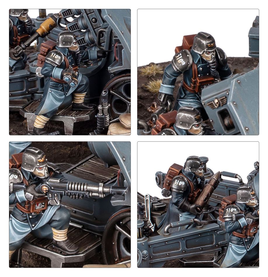 Warhammer 40,000 Astra Militarum Artillery Team