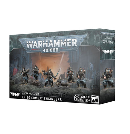 Warhammer 40,000 Astra Militarum Krieg Combat Engineers