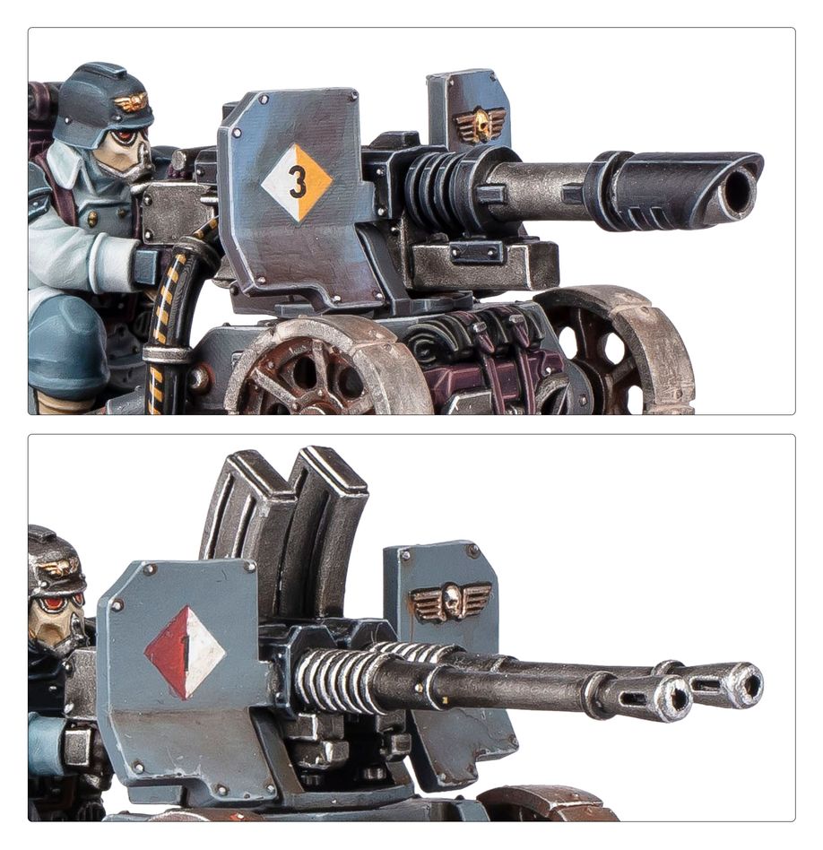 Warhammer 40,000 Astra Militarum Krieg Heavy Weapons Squad