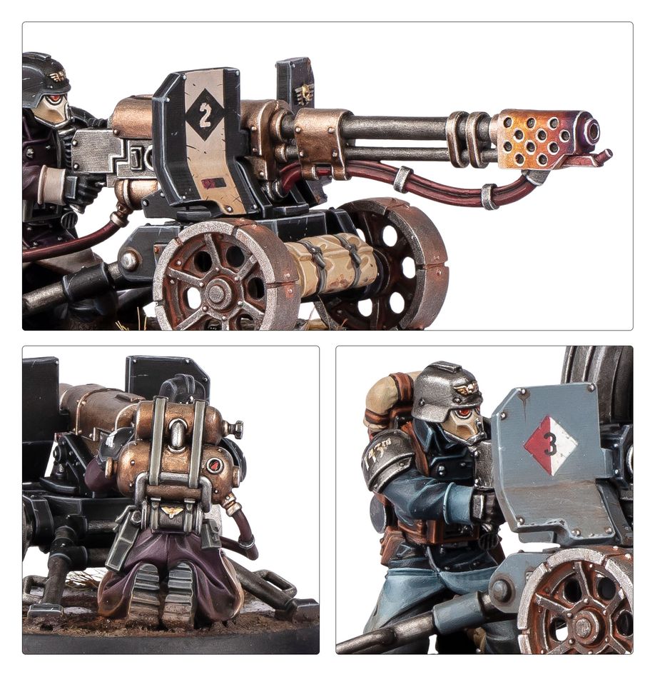 Warhammer 40,000 Astra Militarum Krieg Heavy Weapons Squad